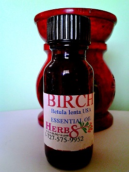 Birch Essential Oil  (Sweet) (Betula lenta) 1/2 ounce